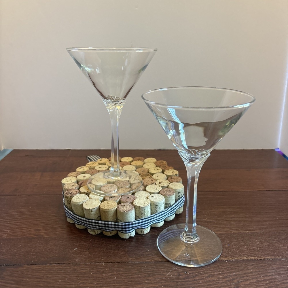 Libbey Domaine Clear Martini Glass, 8 Ounce, Set Of‎ 2